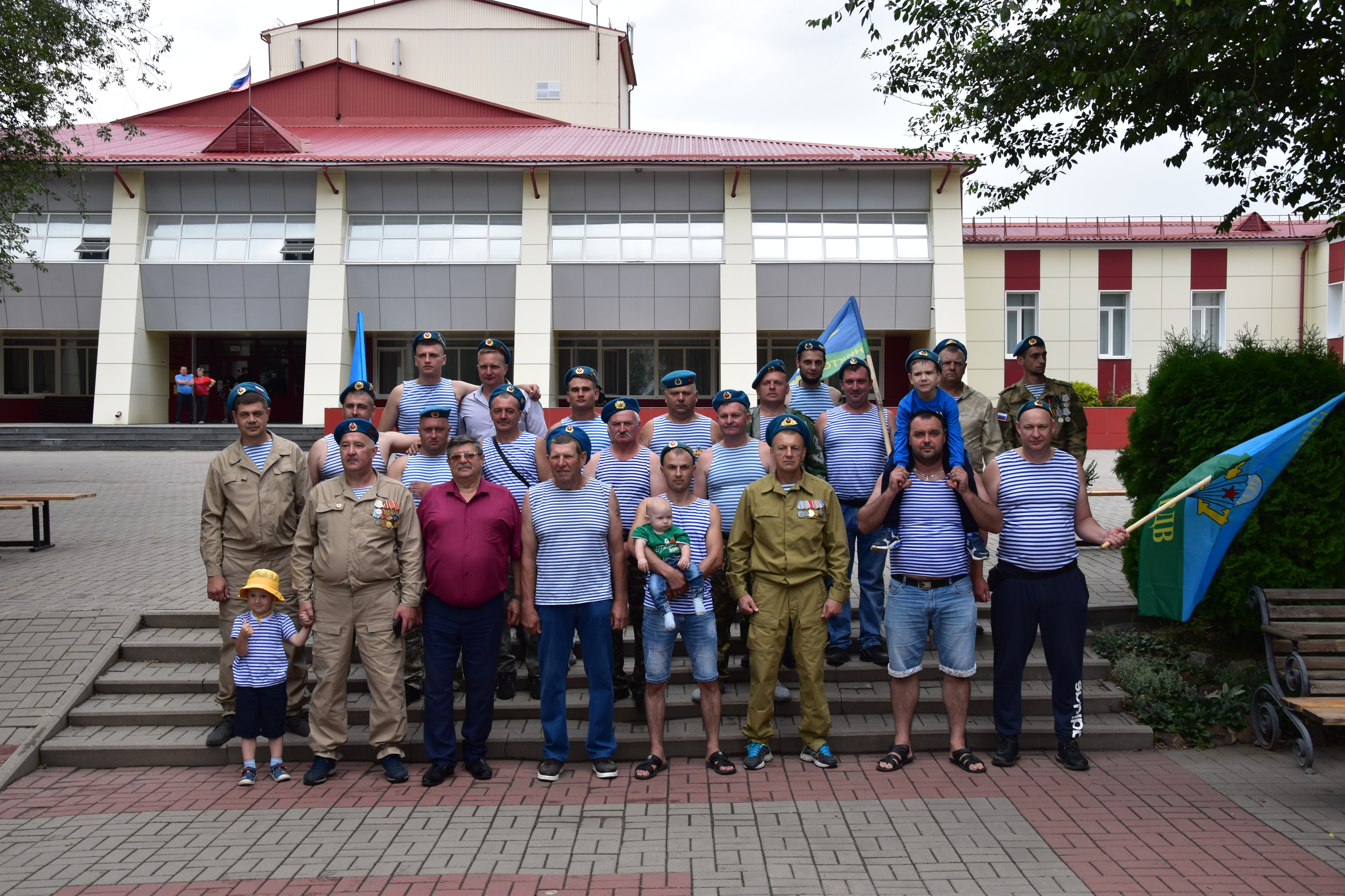 Отметили День ВДВ.