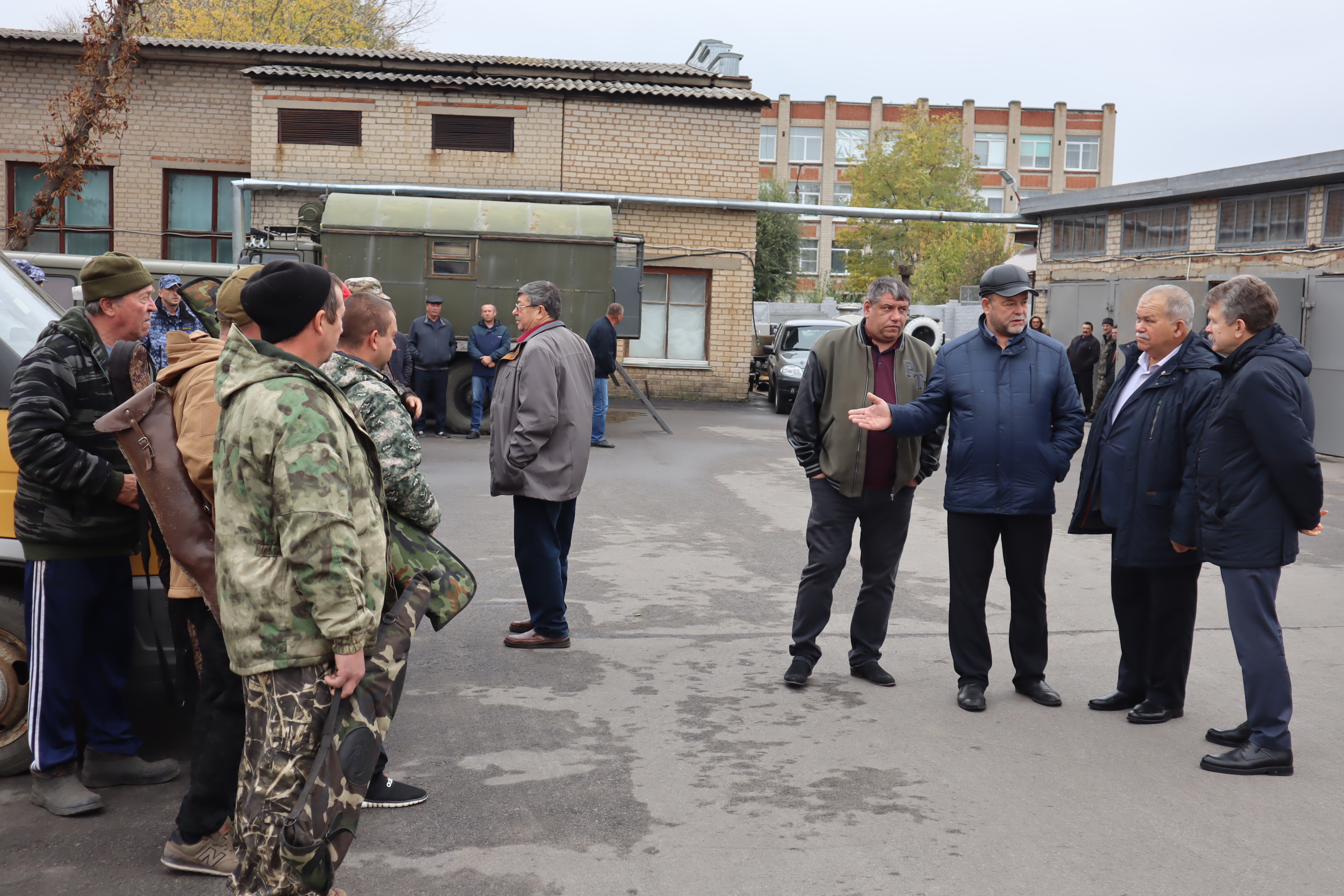 Тренировка по территориальной обороне.