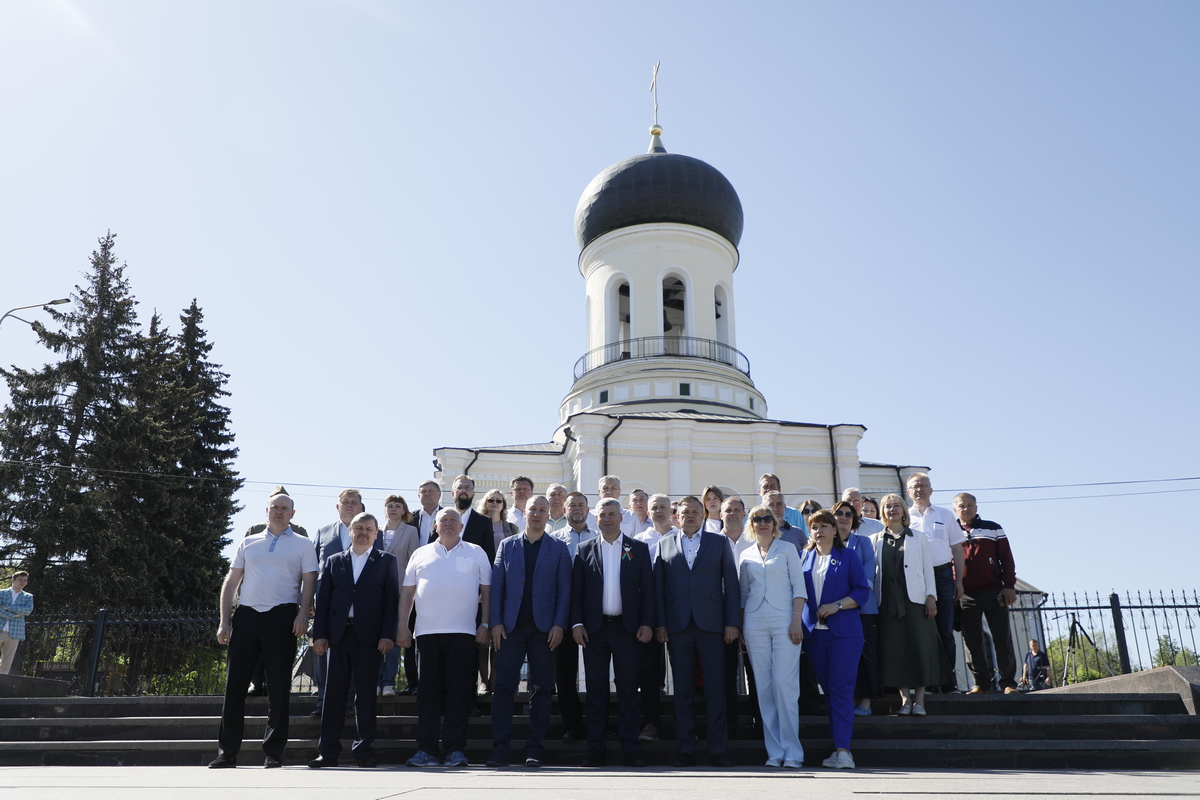 Поздравили побратимов с годовщиной основания города и округа.